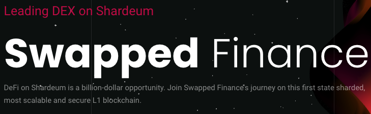 How to Swap Cryptocurrency on Shardeum Network Using Swapped.Finance